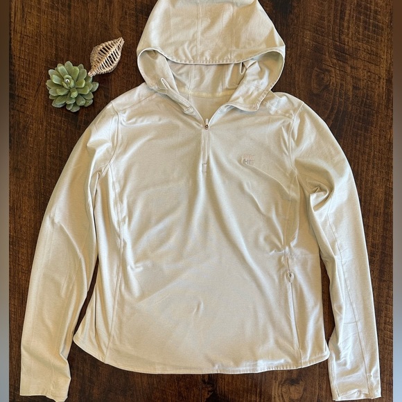 Duluth Trading Co. |  AKHG Meltwater Pullover Hoodie, Cream - Picture 1 of 12